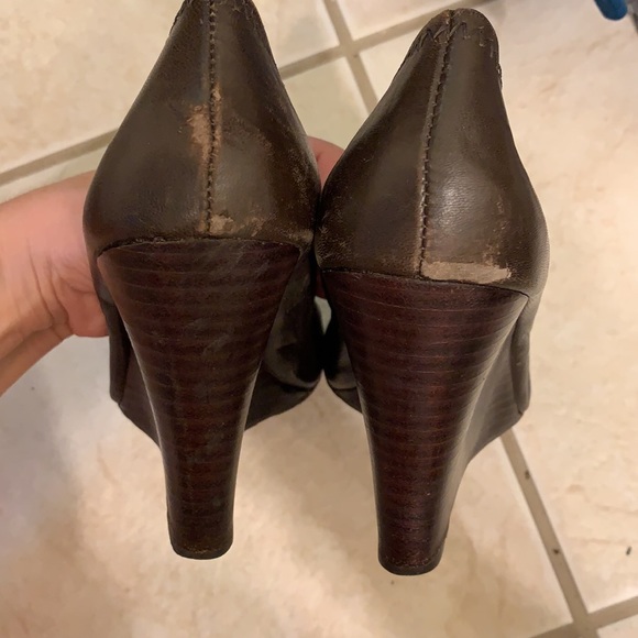 Tory Burch Brown Wedges - Picture 4 of 5